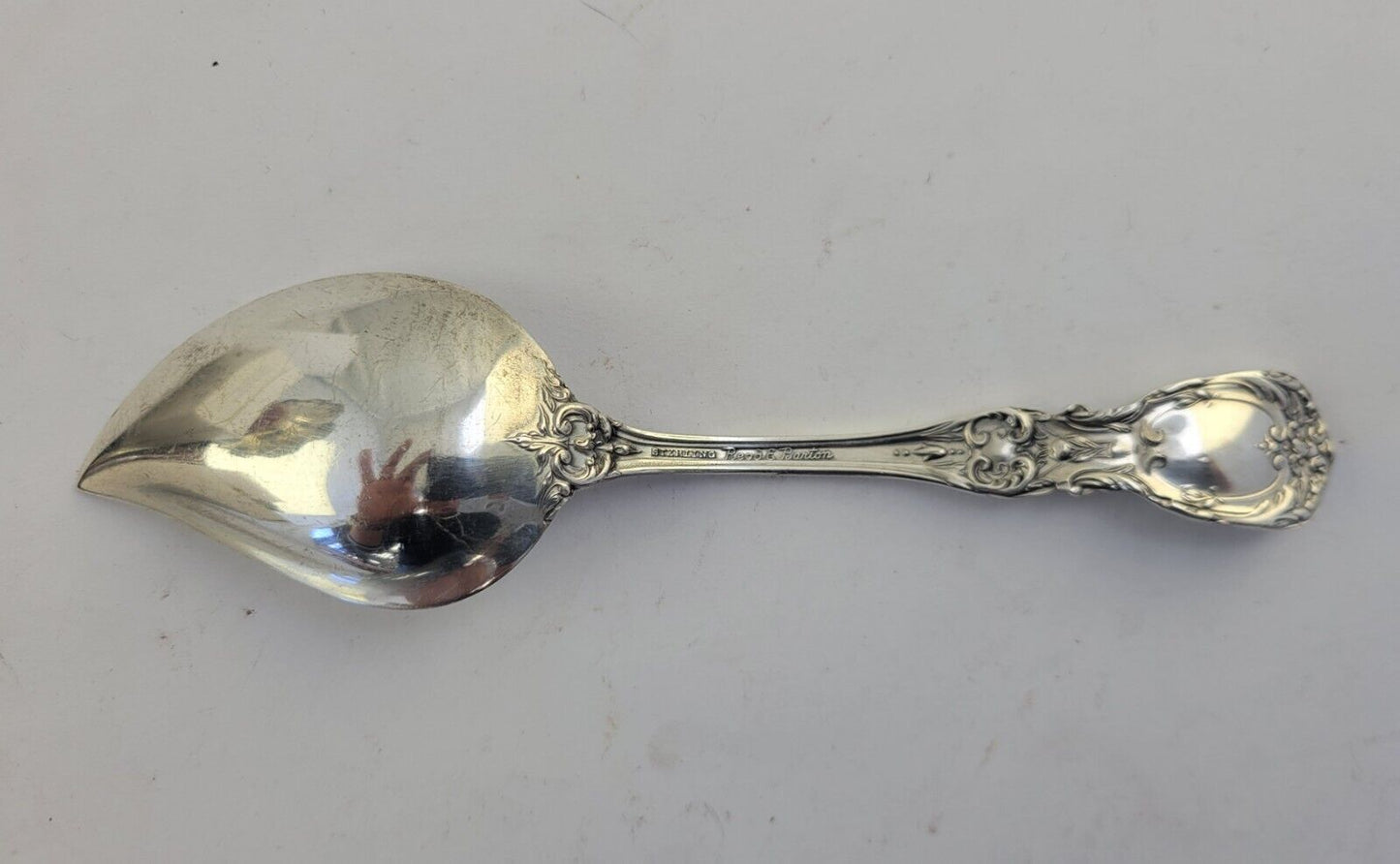 Francis I by Reed & Barton 6" Sterling Silver Large Jelly Server No Mono 1.1oz.