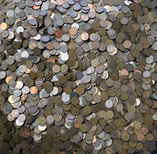 3900pc Canada 1c One Cent Penny Lot $39 Face Value 1920-Present