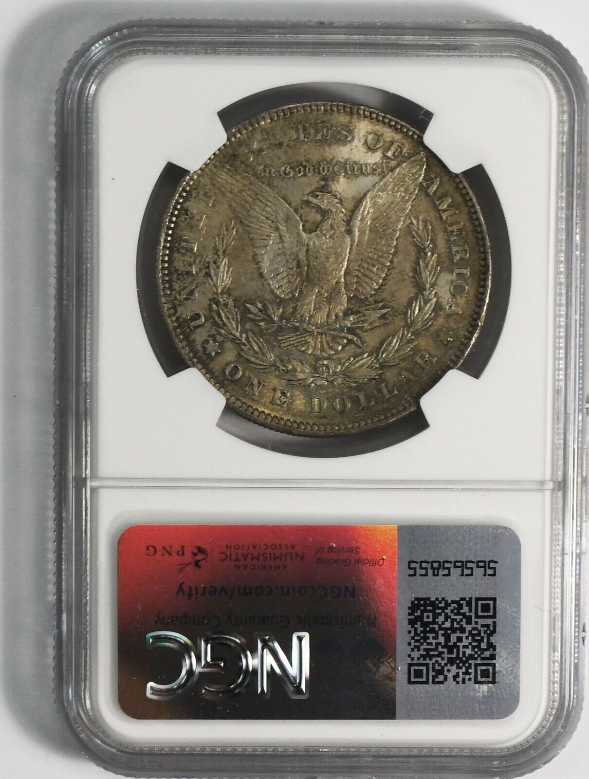 1878 7/8TF Weak $1 Morgan Silver One Dollar MS63 Philadelphia Uncirculated