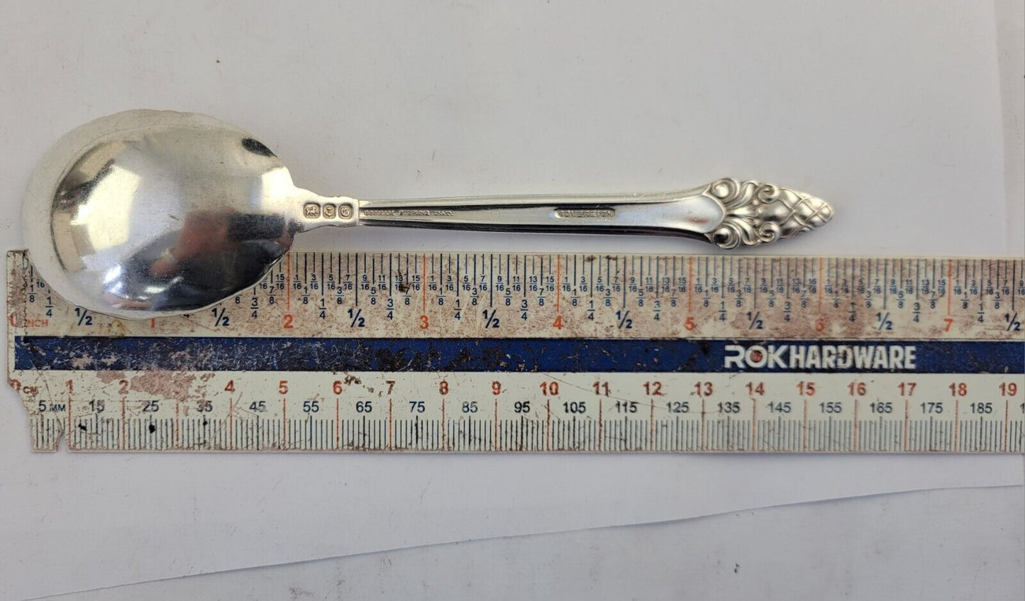 Sovereign-Old by Gorham Sterling Silver 6  1/4" Sugar Shell Spoon 1.1oz.