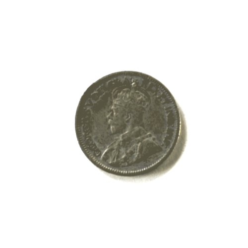 1928 Canada 10c Ten Cents Silver Coin Dime KM# 23a