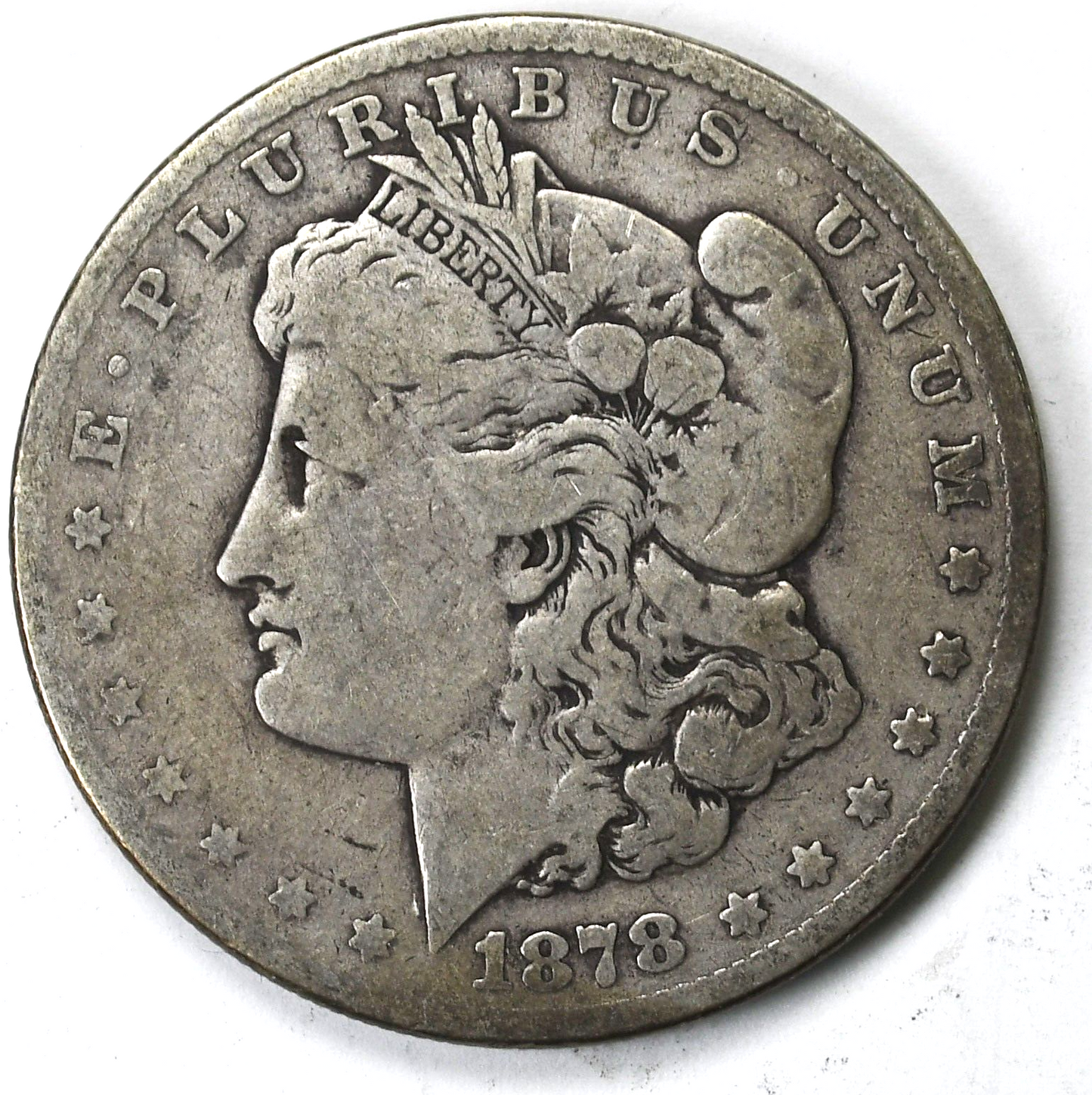 1878 8TF $1 Morgan Silver One Dollar Philadelphia VAM 14.3