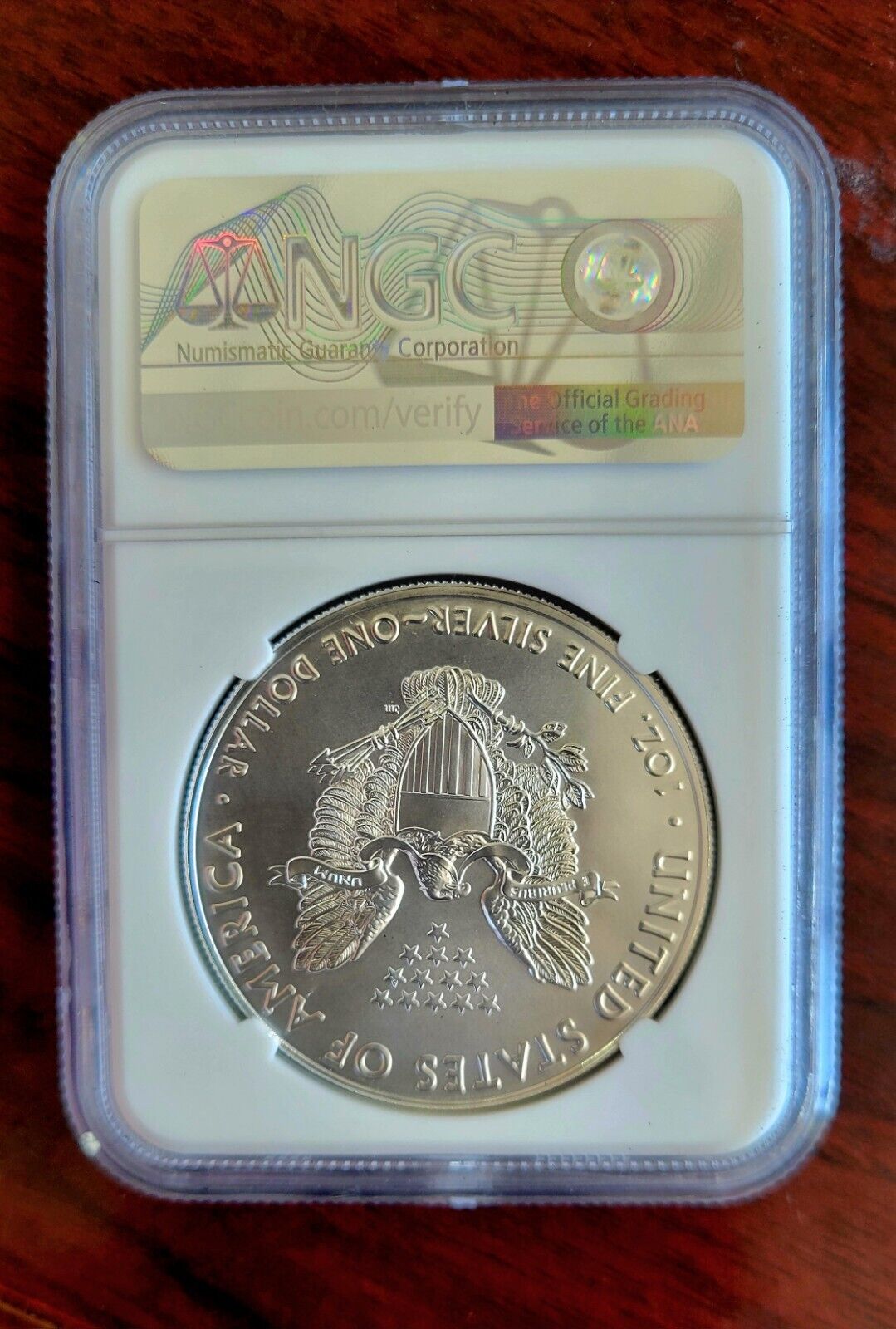 2020 (P) $1 Silver Eagle NGC MS69 Emergency Production Philadephia Mint Dollar