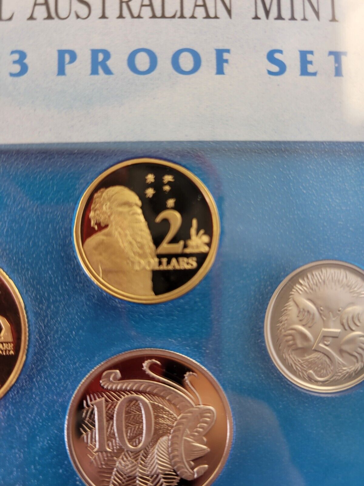 1993 Australian 6 coin proof set, $2 Coin, Water Quality, Wildlife w/Paperwork