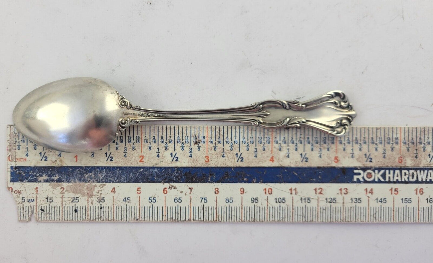 Wesleyan University Salina Kansas Sterling 5 1/4" Souvenir Spoon .60oz.