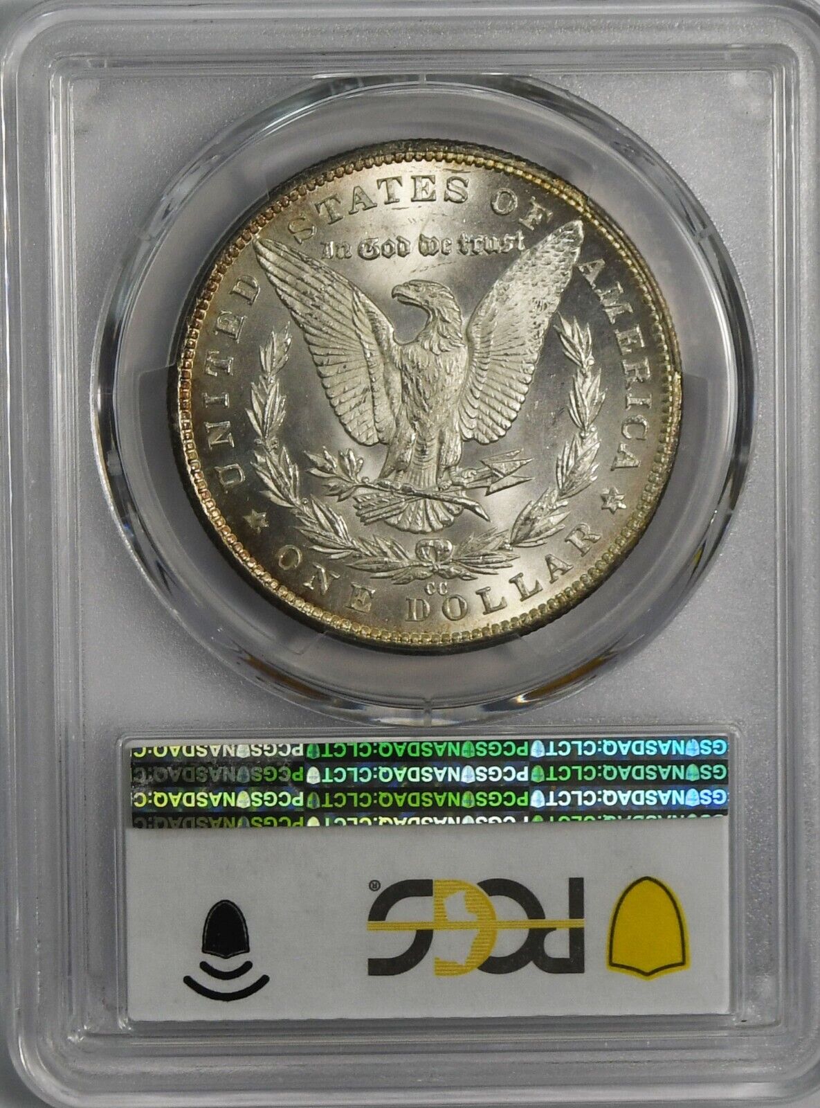 1881 CC $1 Morgan Silver One Dollar MS63 PCGS Uncirculated Carson City