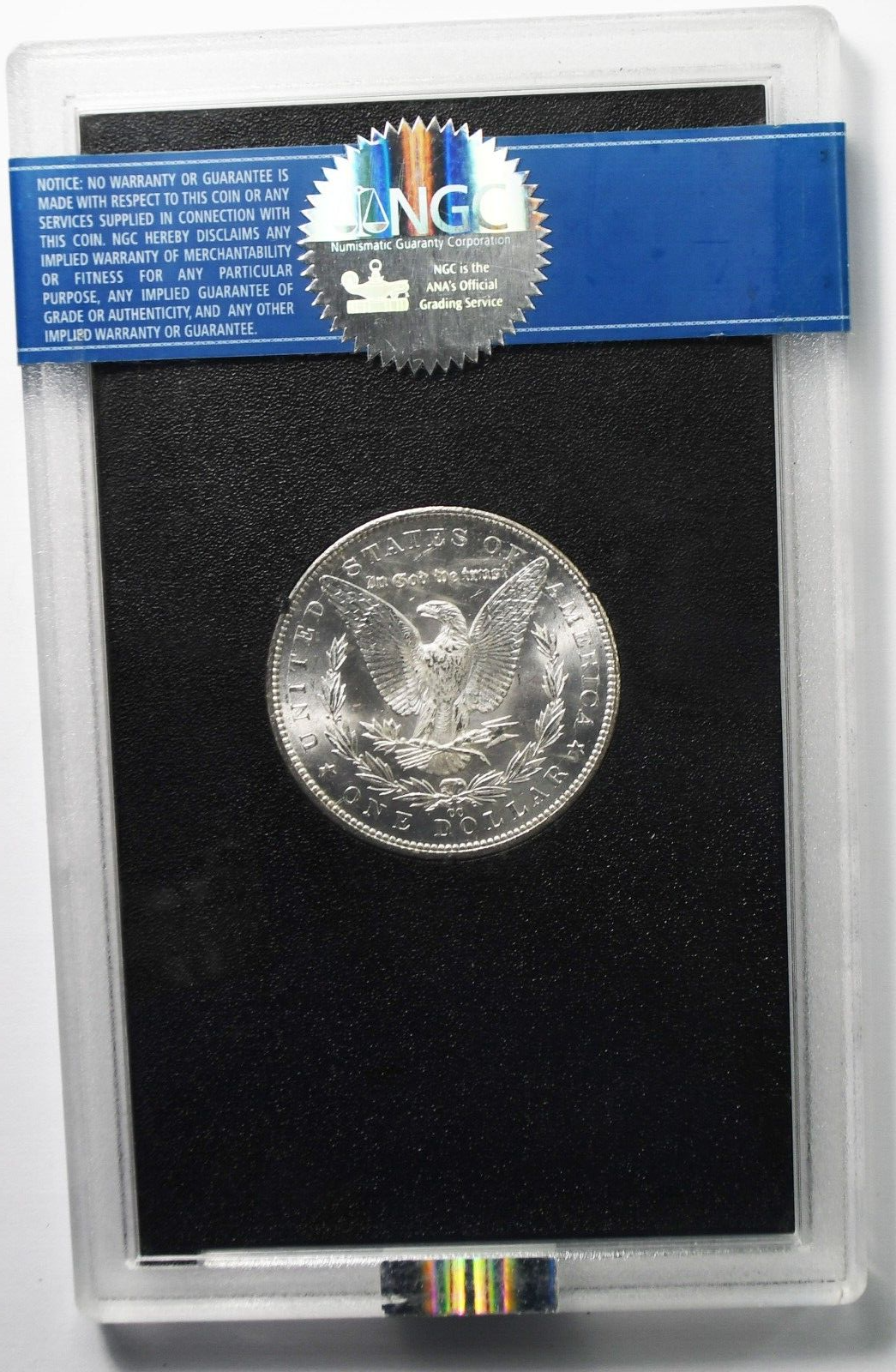 1884 CC $1 Morgan Silver One Dollar Carson City NGC MS63 GSA No Box or Paper