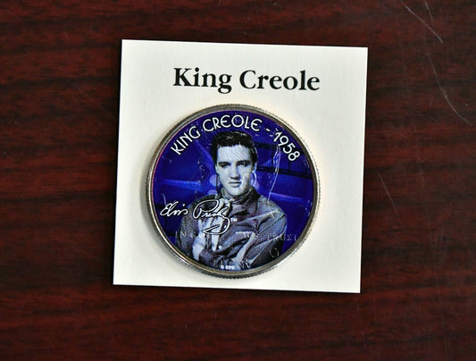 1958 Elvis Presley "King Creole" Movie Collection Kennedy Half Dollar