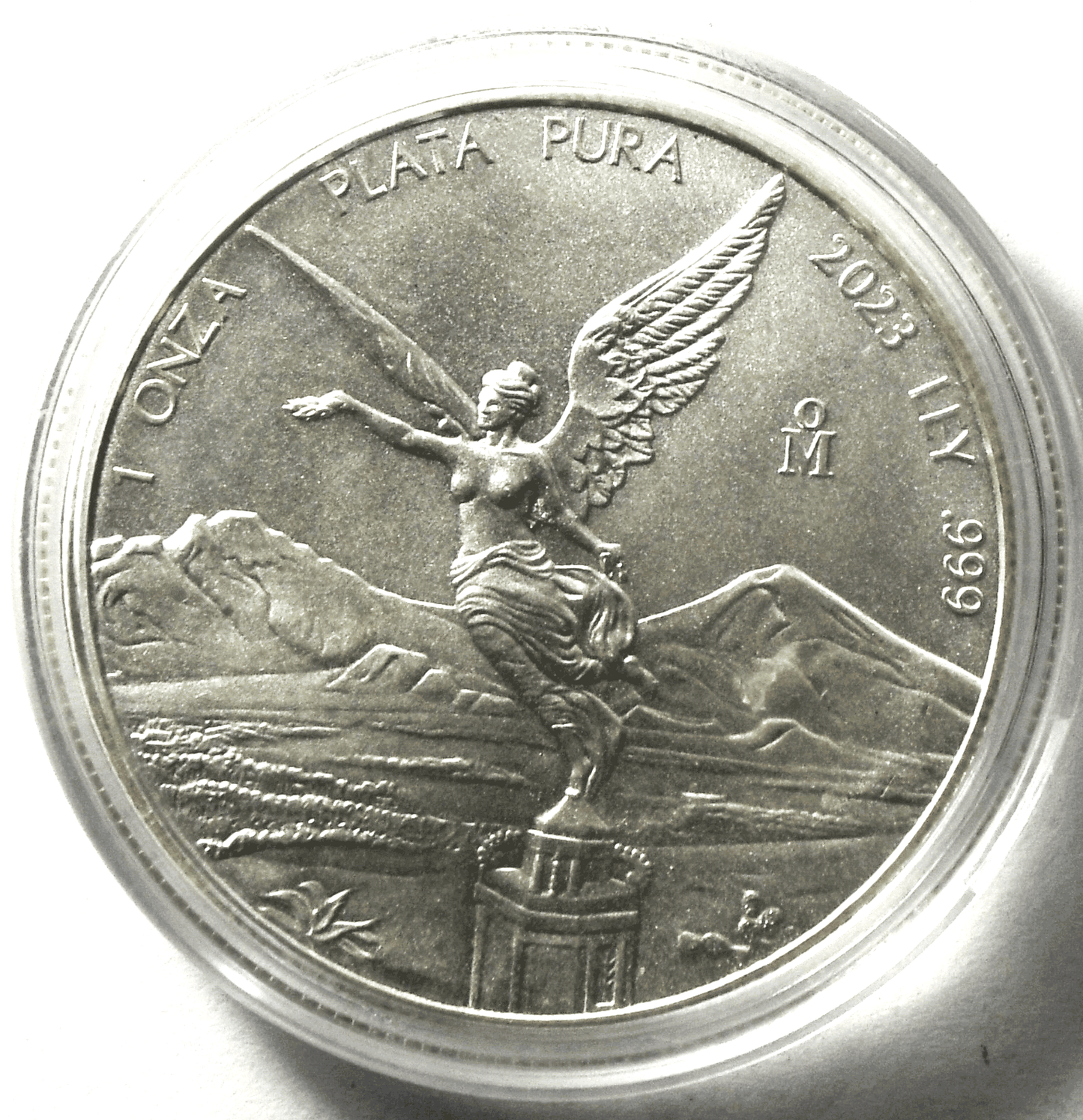 2023 .999 Silver 1oz Mexico Libertad Onza Coin BU