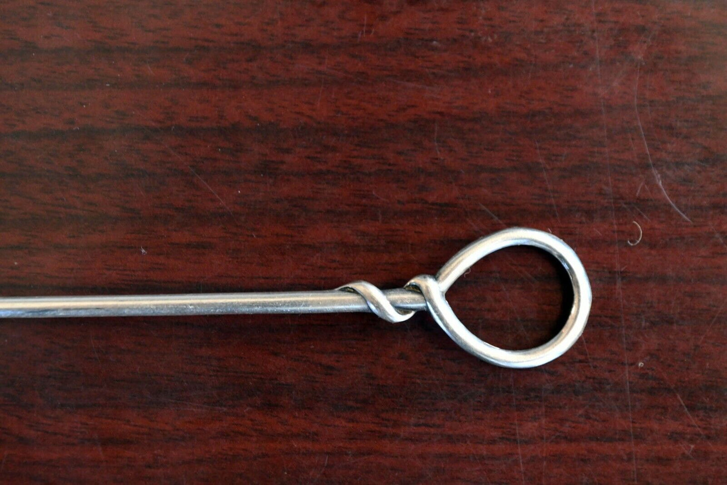Loop Handle from International Sterling Silver Shell 5 1/4" Sugar Spoon .47 oz.