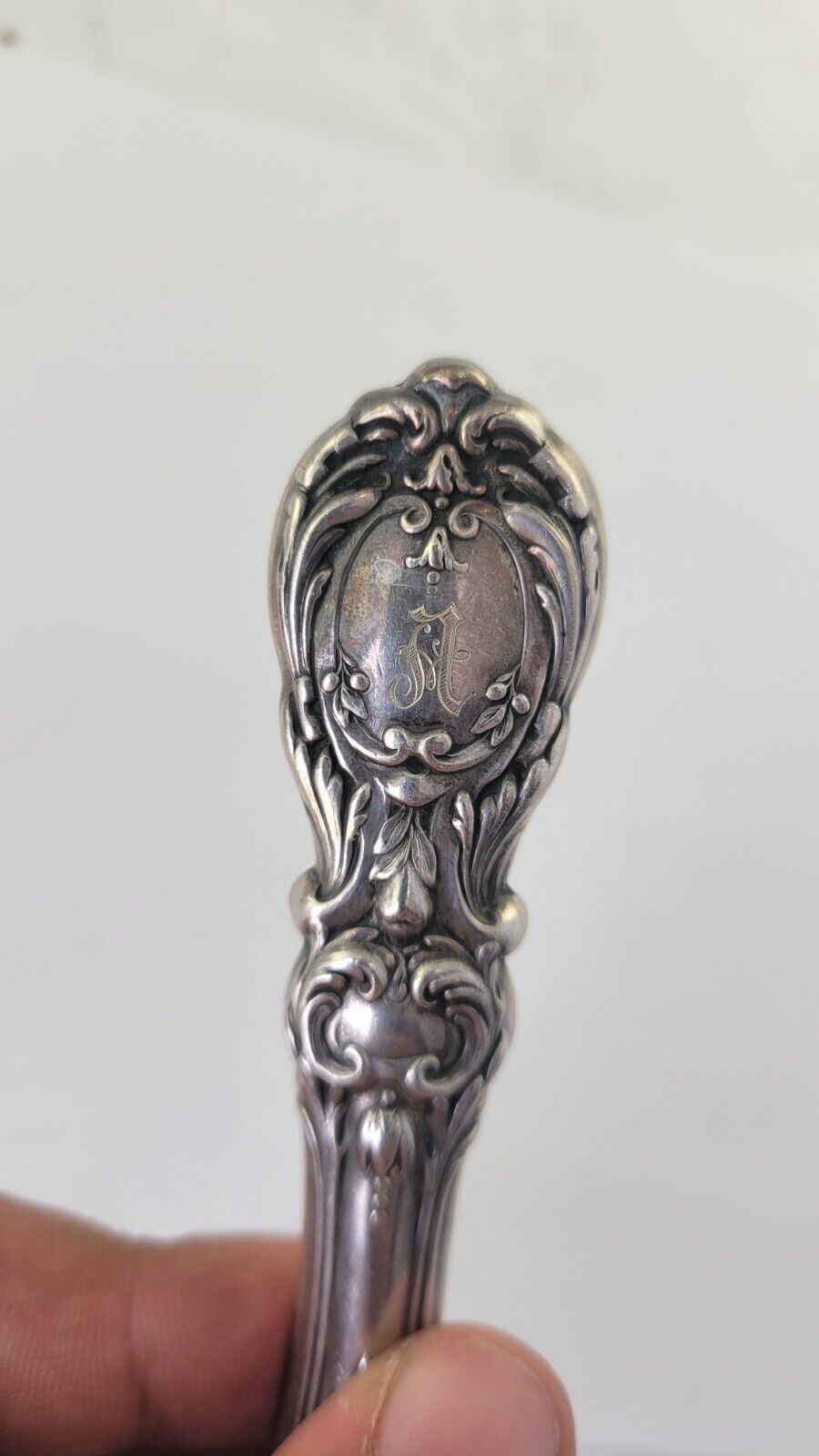 Francis I by Reed & Barton Sterling Pie Server with Stainless Blade 10" Monogram