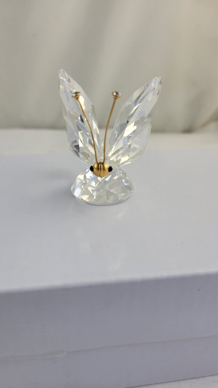 Swarovski Crystal Butterfly Figurine 7639 NR 055 Austria No Box