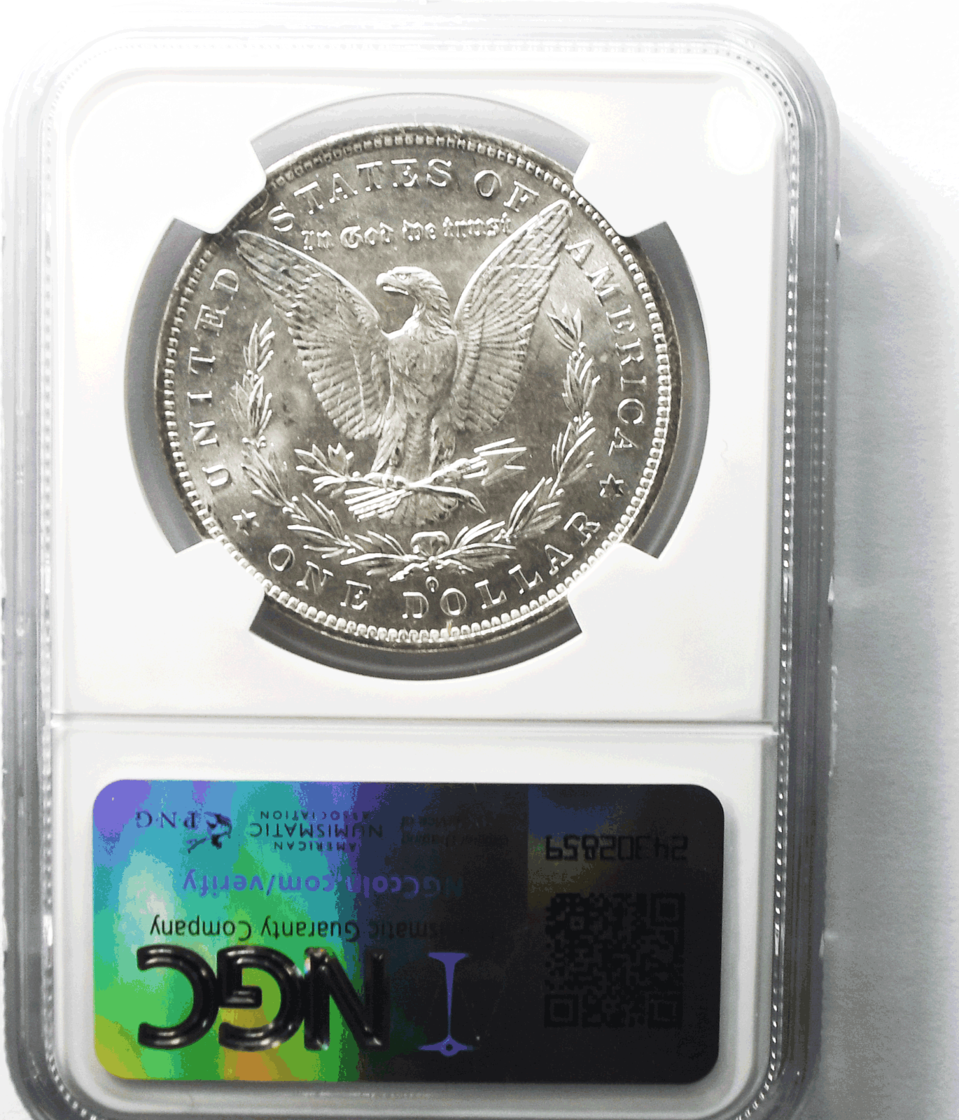 1883 O $1 Morgan Silver Dollar MS60 NGC Uncirculated New Orleans