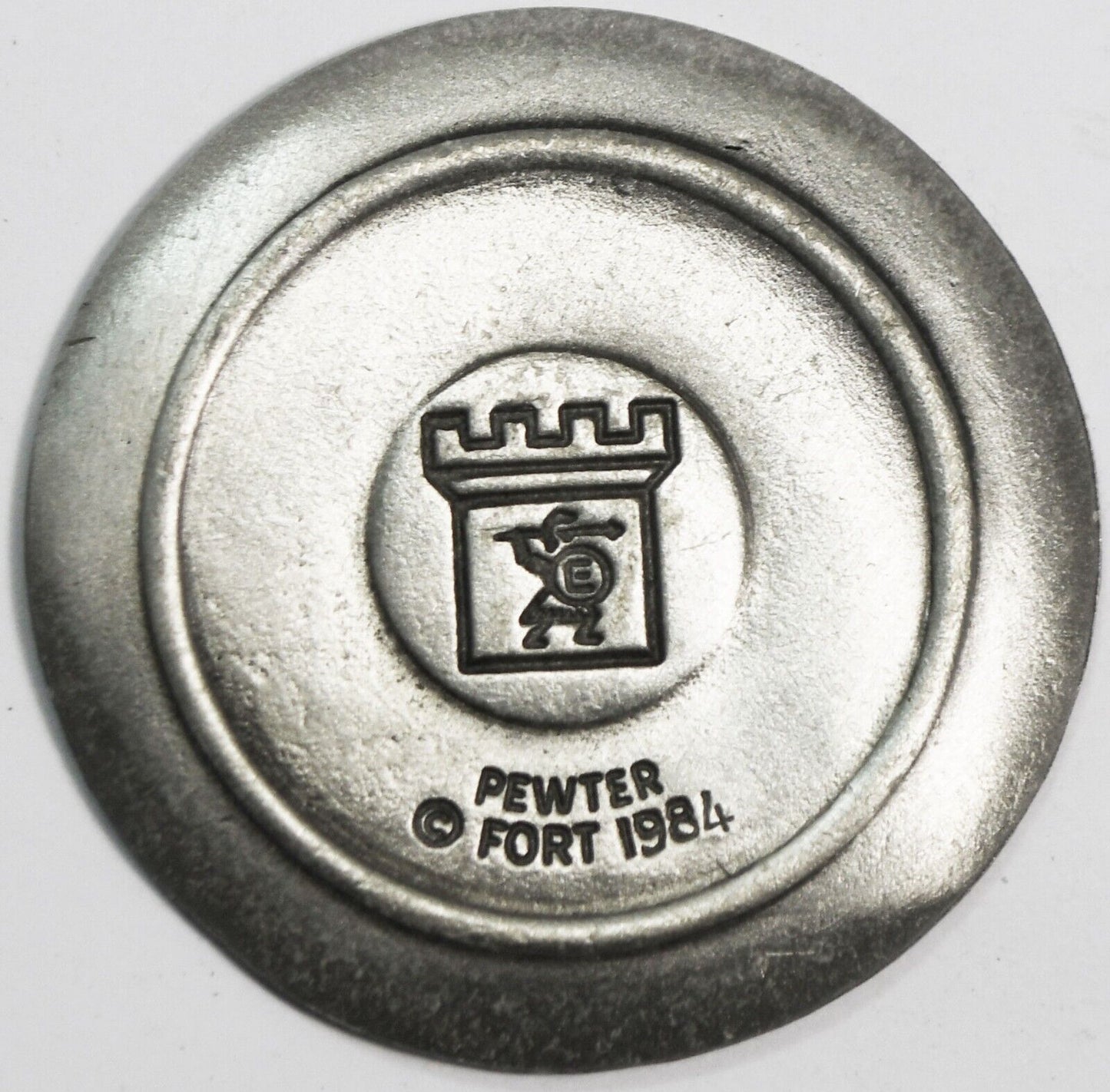 Fort Pewter Avila College Miniature Plate 43mm Kansas City Missouri