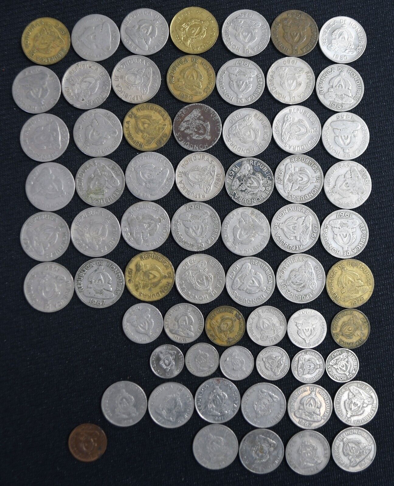 74pc Peru Centimos Centavos Sol Nuevo Soles Coins Lot 1946-2003