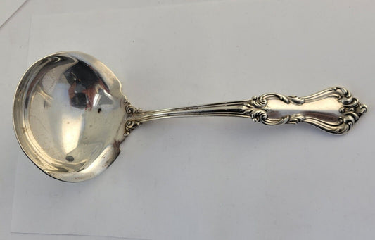 Marlborough By Reed & Barton Sterling Solid Gravy Ladle 6 5/8" Silver 2.2oz