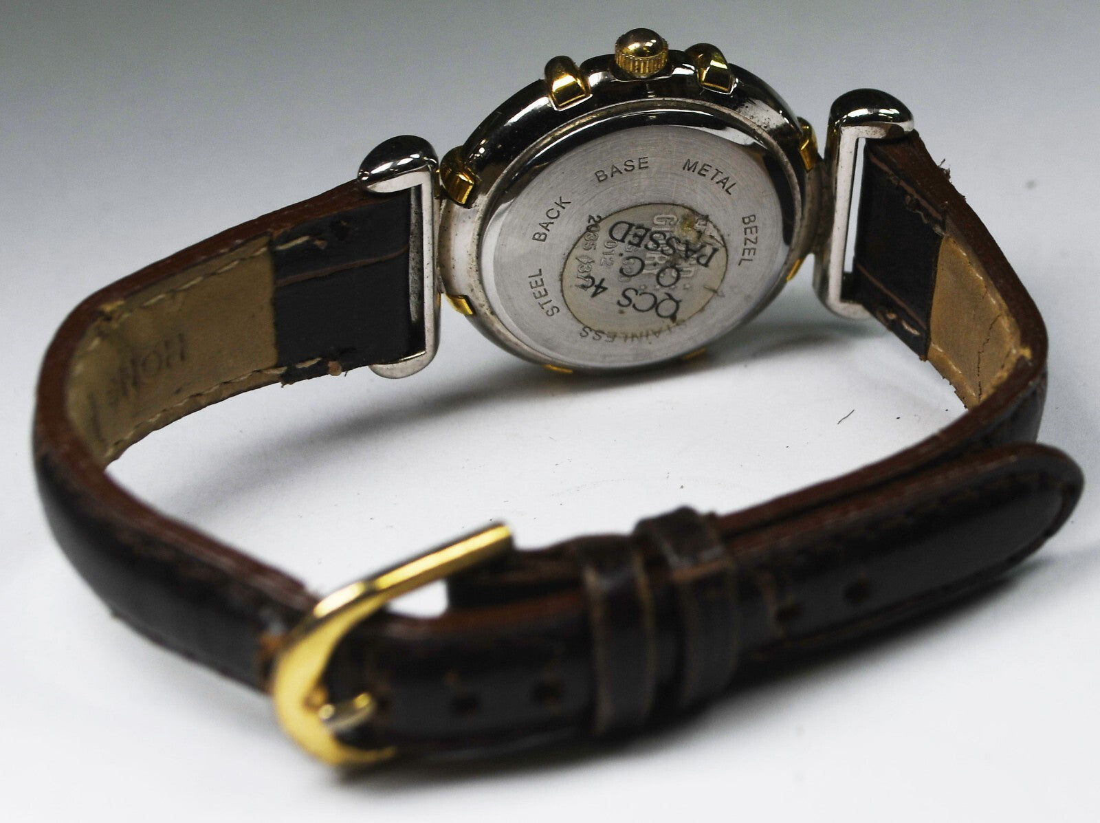 Faded Glory Two Tone Quartz Wristwatch 27mm – Precious Metals & Gems