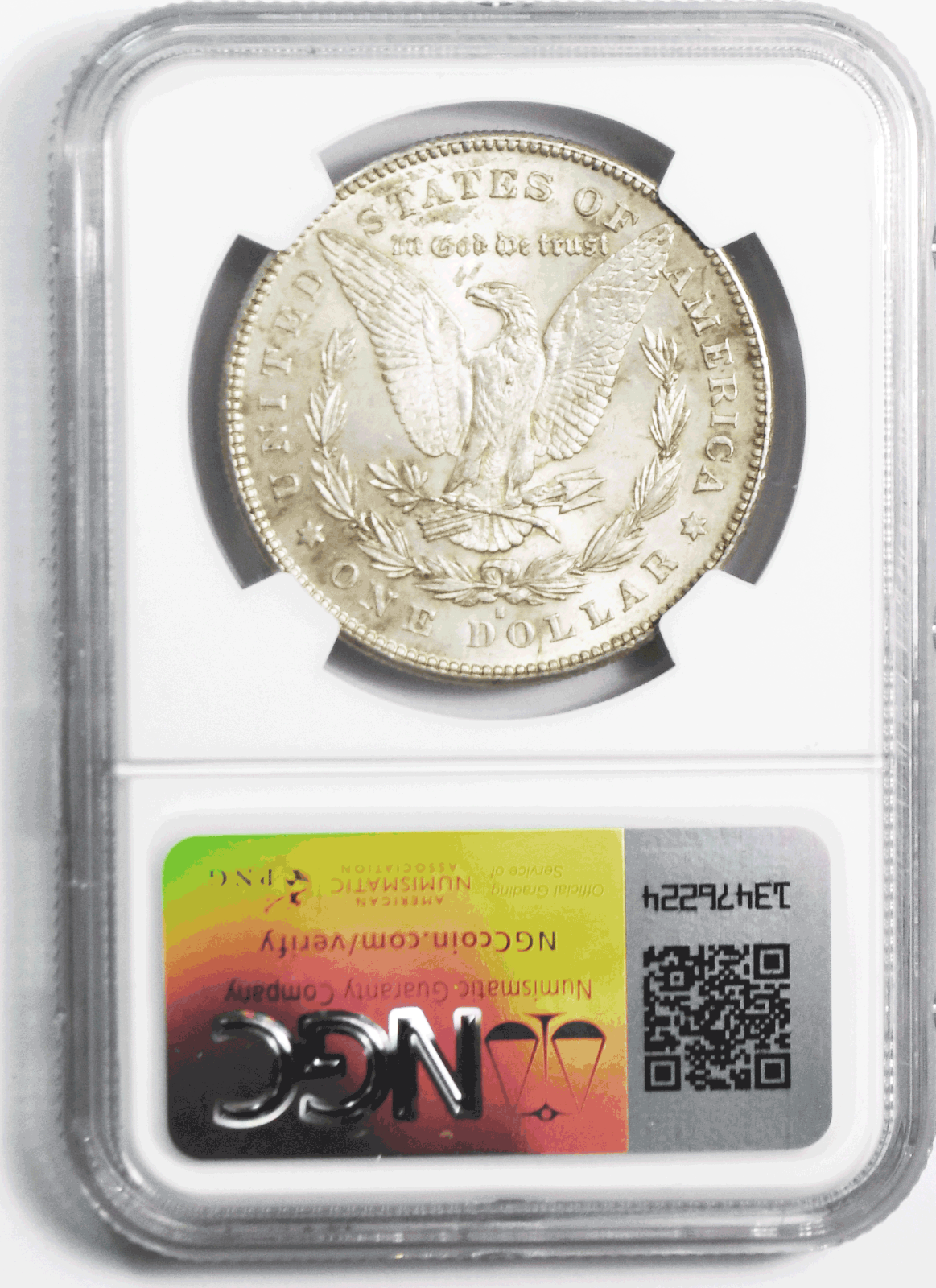 1878 S $1 Morgan Silver Dollar MS62 NGC San Francisco Uncirculated VAM 28