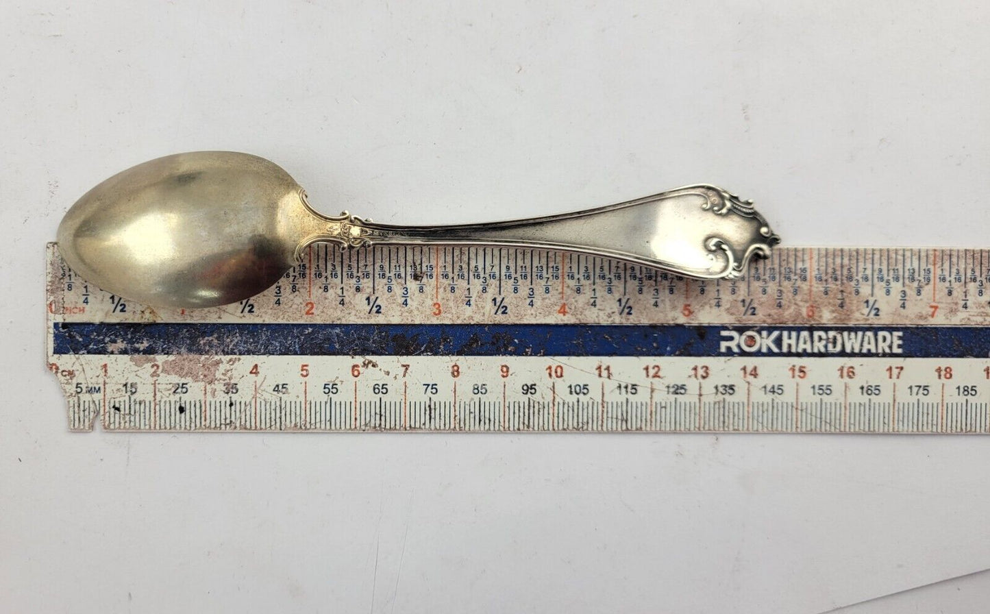 Lee's Summit Kansas City Sterling 5 3/4" Souvenir Spoon w/Goldwash Bowl .67oz.