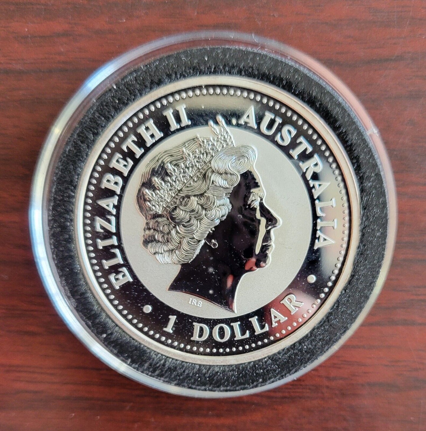 2002 Australian Kookaburra 1oz. Silver .999 Fine Dollar Coin Perth Mint