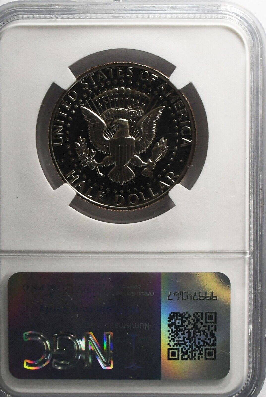 1977 S 50c Kennedy Half Dollar NGC PF70 Ultra Cameo Proof San Francisco