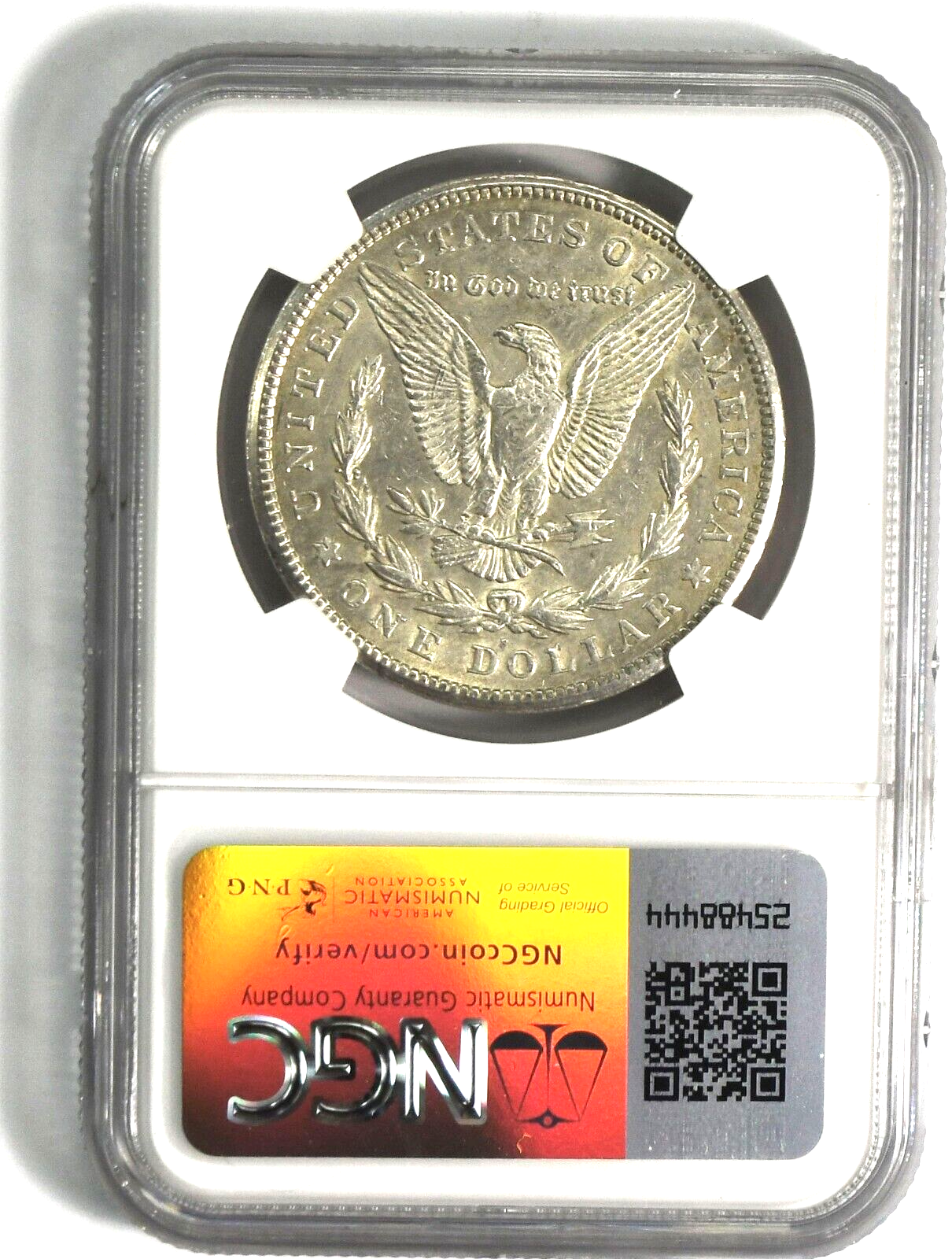 1921 S $1 Morgan Silver One Dollar NGC AU58 VAM 1B5 Thornhead Hitlist 40
