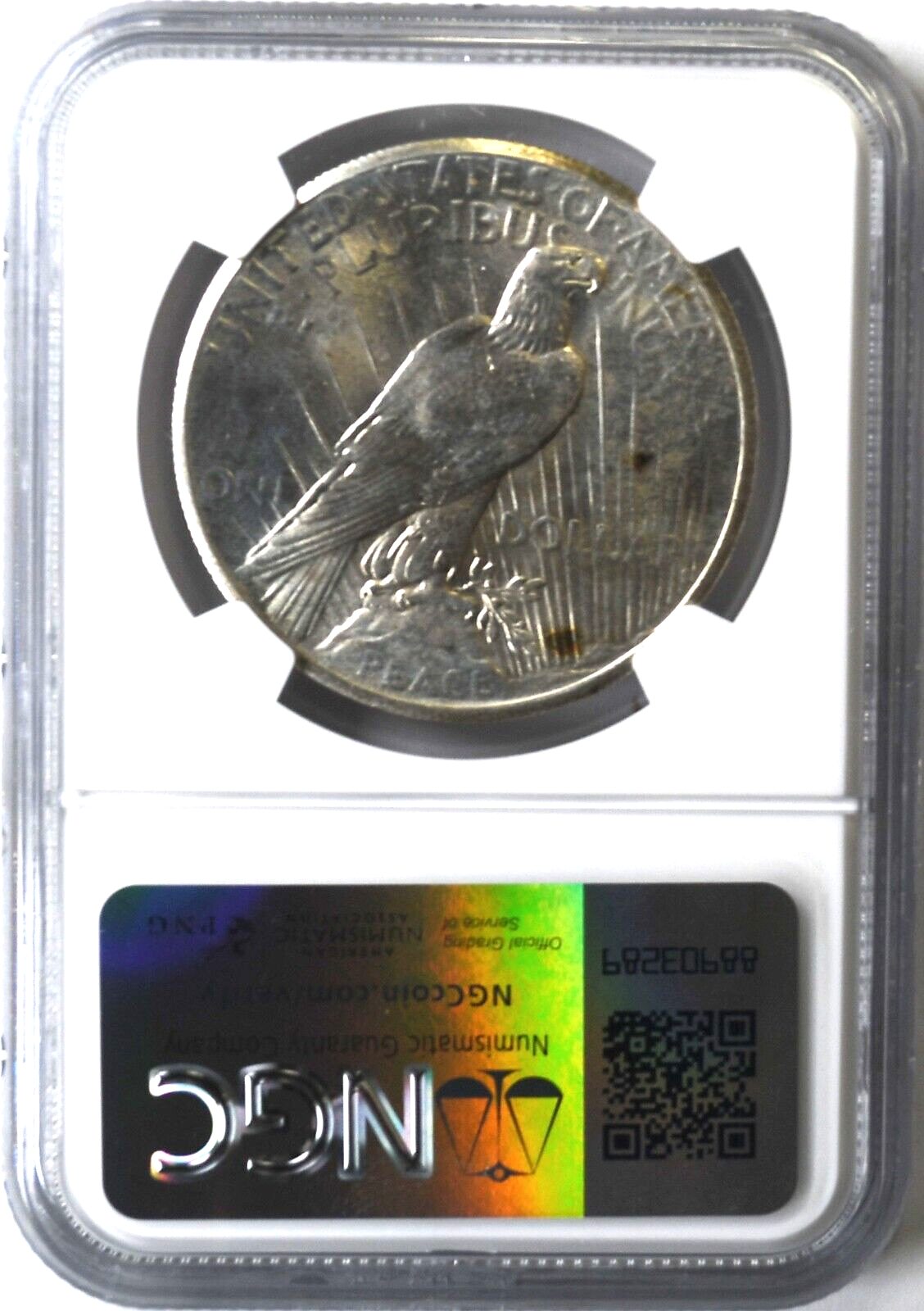 1927 $1 Peace Silver One Dollar US NGC MS62 Philadelphia
