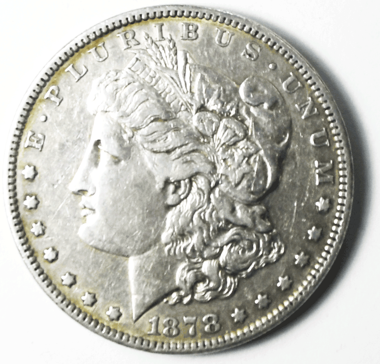 1878 $1 Morgan Silver One Dollar US Coin Philadelphia