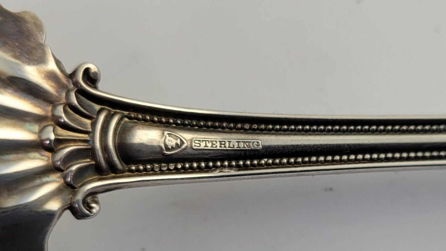 Irene by International Sterling 8 1/2" Silver Med. Cold Meat Serving Fork 2.2oz.