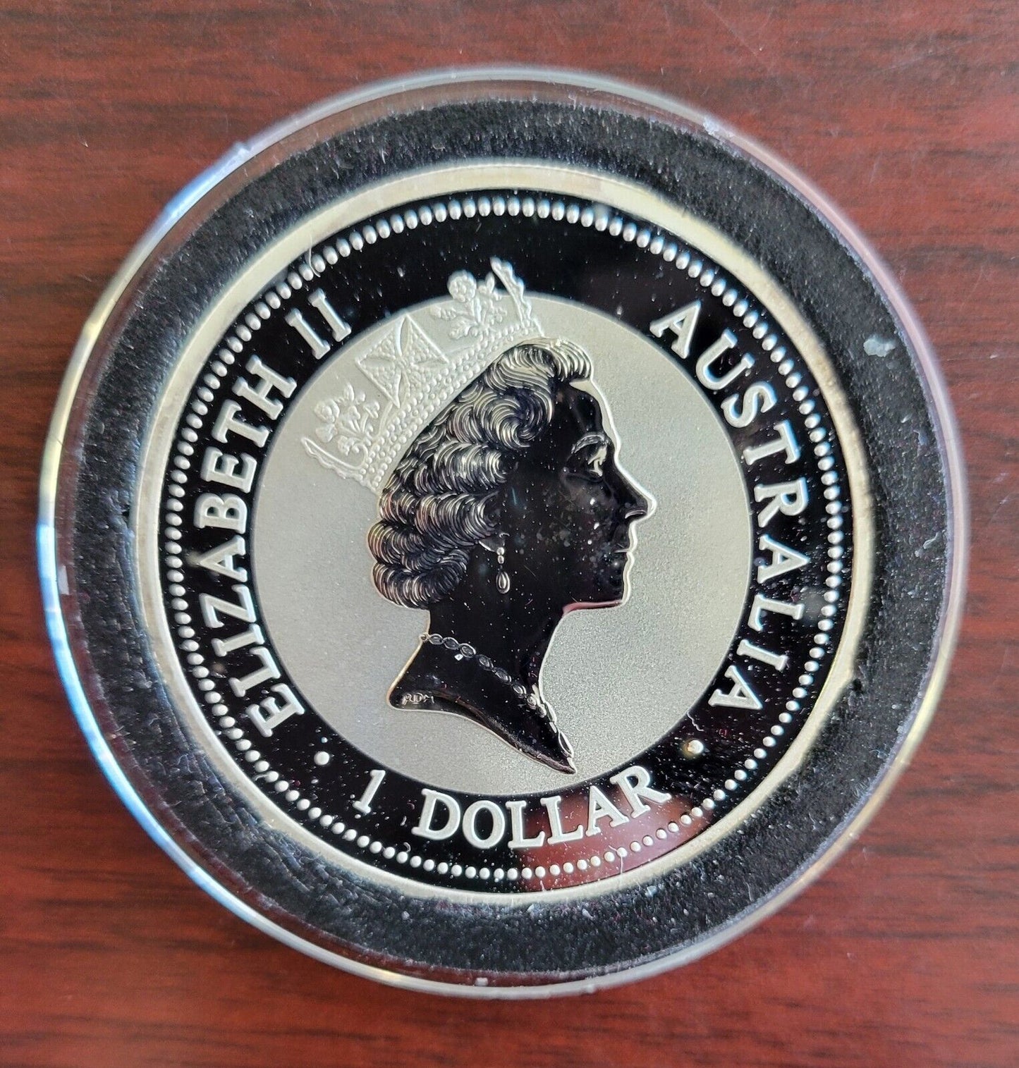 1994 Australian Kookaburra 1oz. Silver .999 Fine Dollar Coin