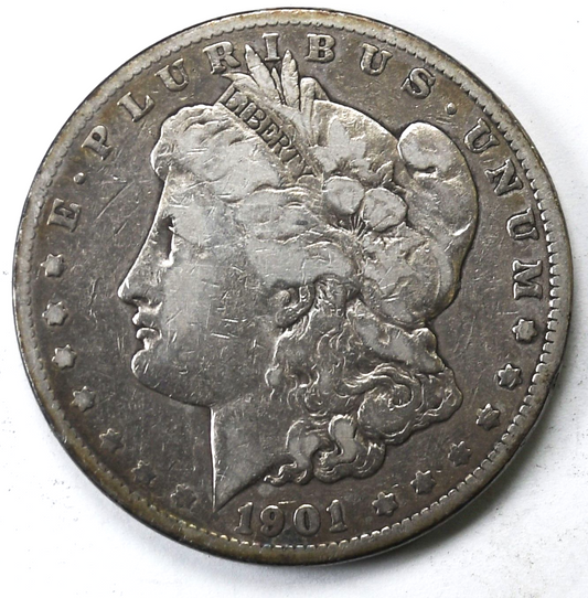 1901 $1 Morgan Silver One Dollar Philadelphia Rare