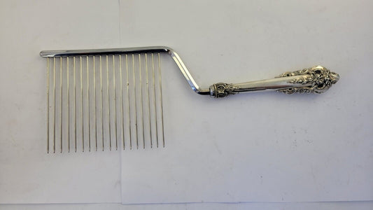 Grande Baroque by Wallace Sterling Silver/Stainless Cake Breaker 11 1/2"