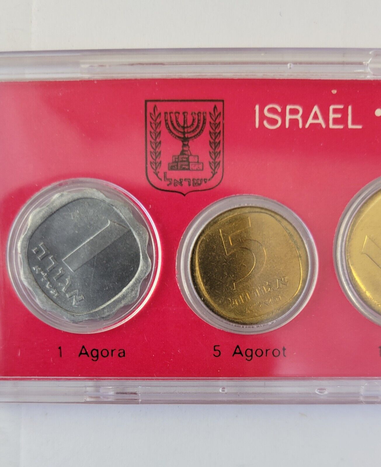 1971 Coins of Israel Official Mint Set with Boxed w/COA