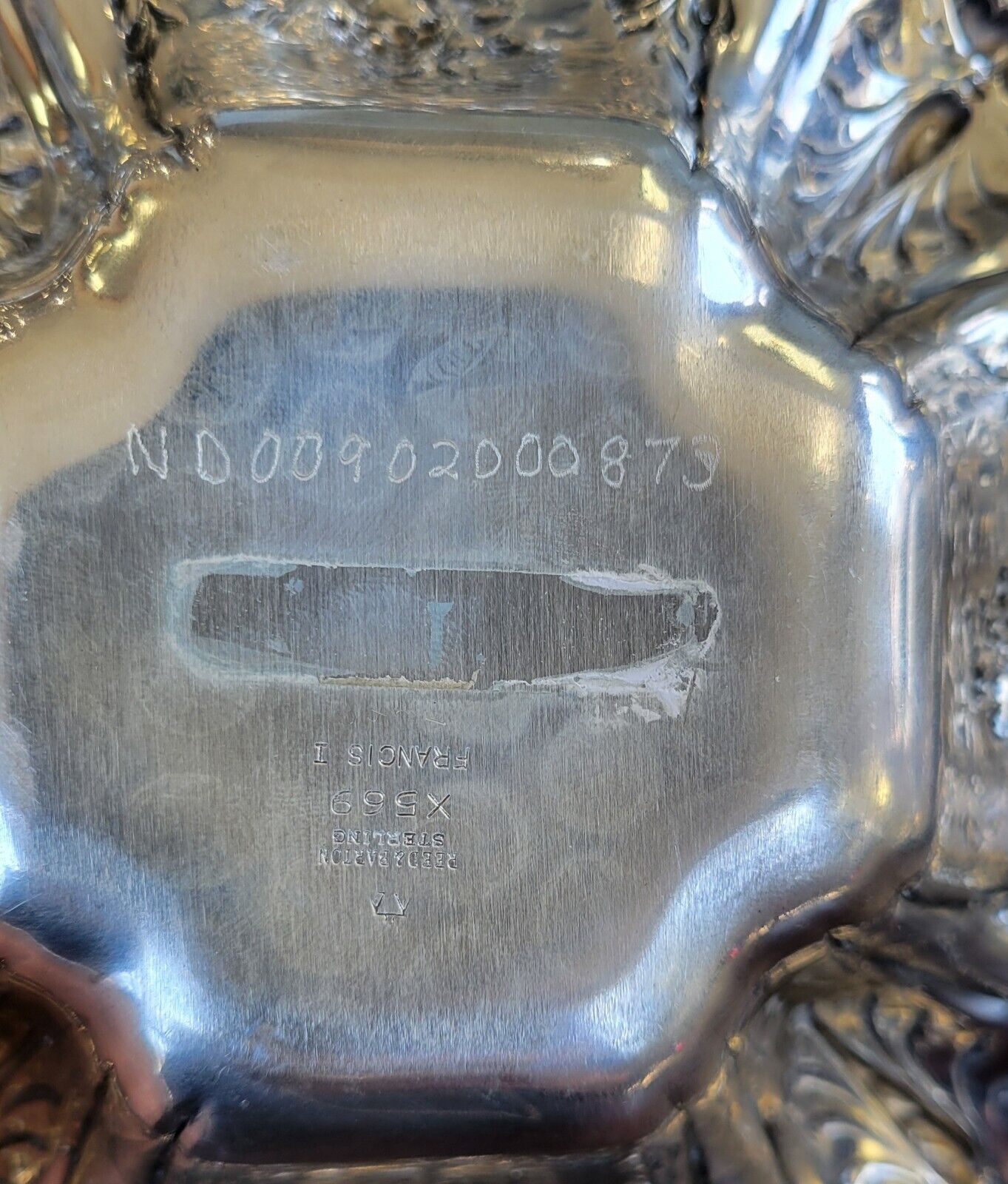 Set of 2 Francis I by Reed & Barton 8" Sterling Bon Bon Fruit Bowls 19.9oz