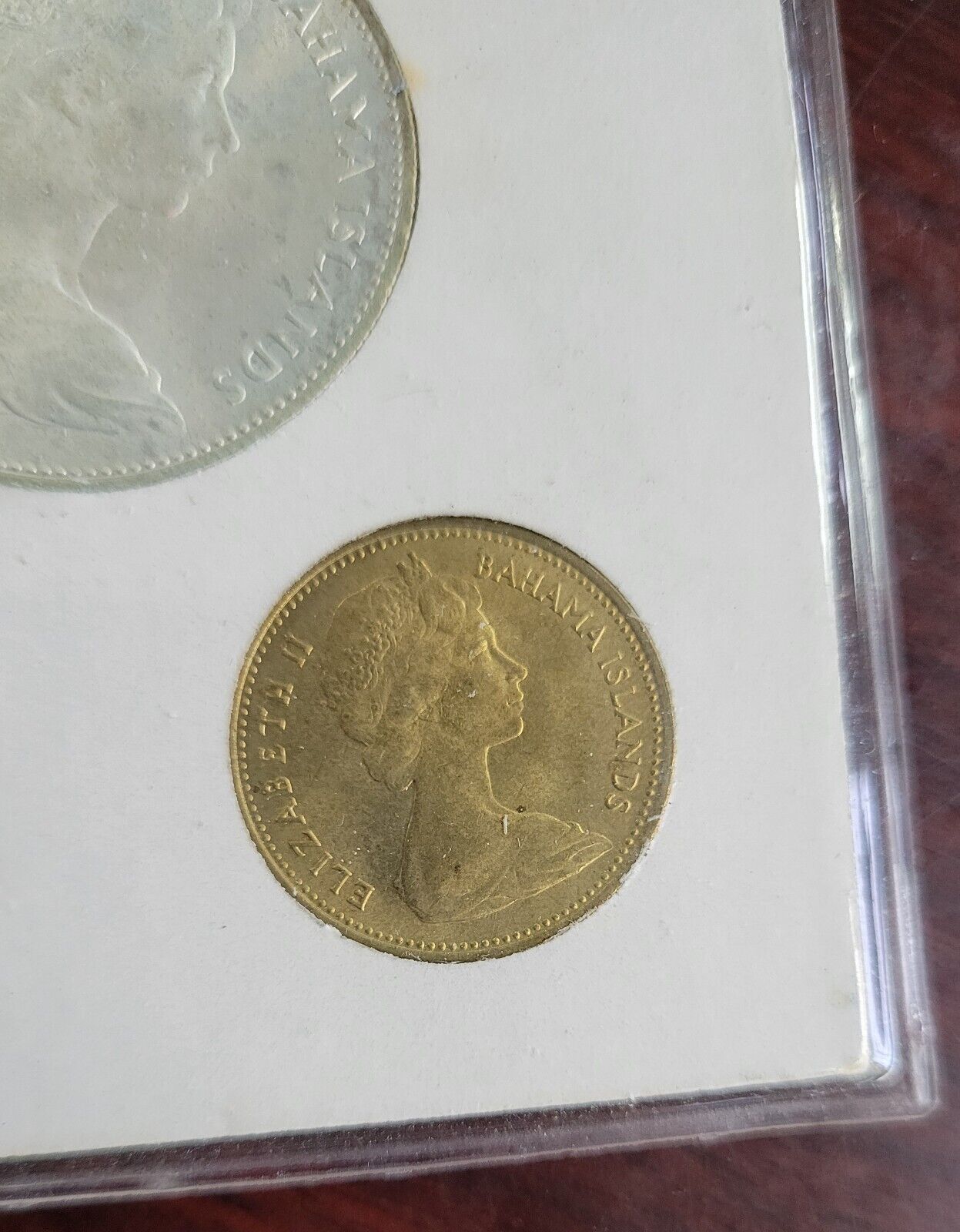 Bahamas 7 Coin Mint Set in Original Packaging Type Set 1966, 1969, 1976, 1978