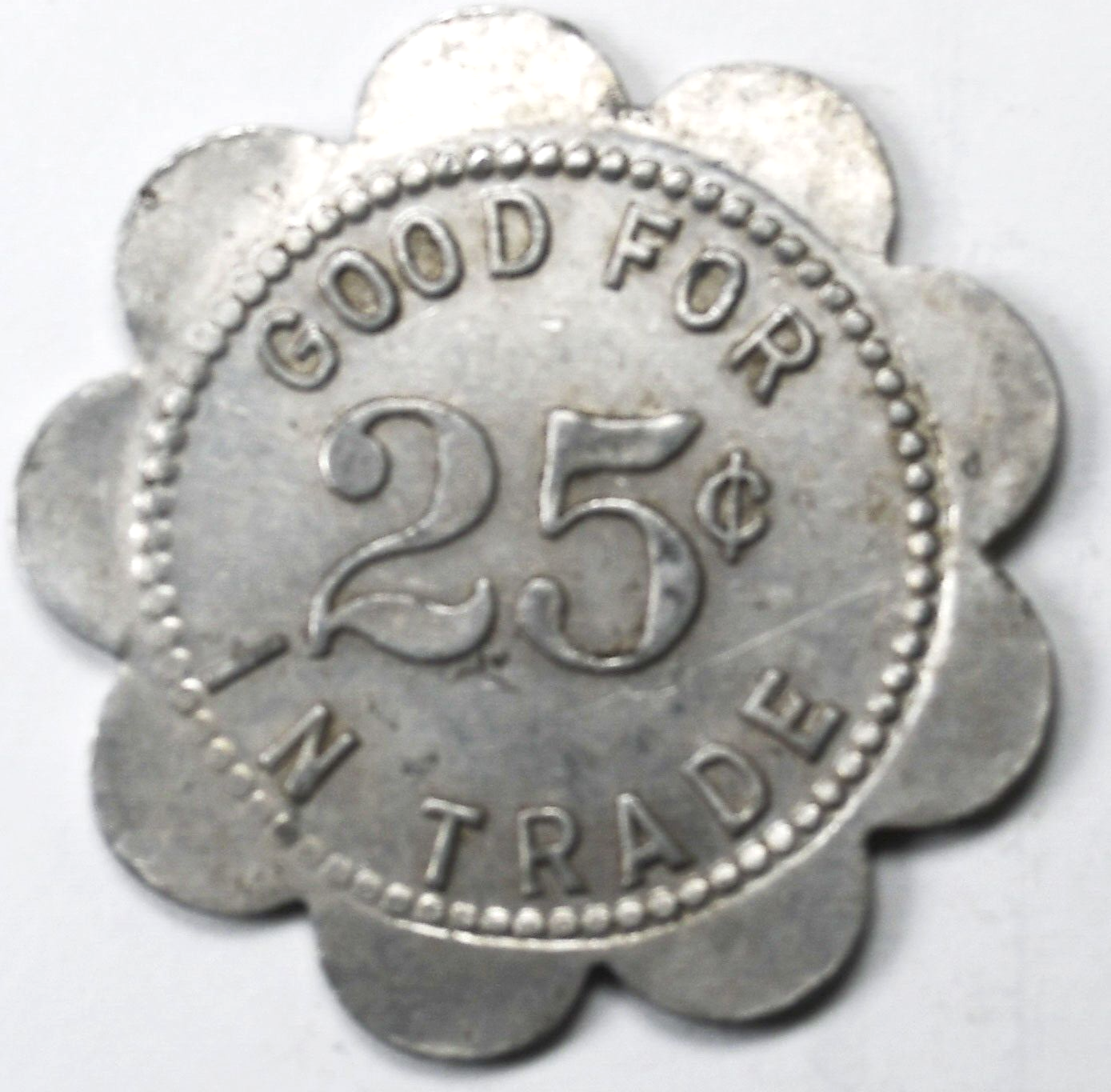 Vintage Lincolnwood Inn Devon & Lincoln Illinois Token 32mm Aluminum