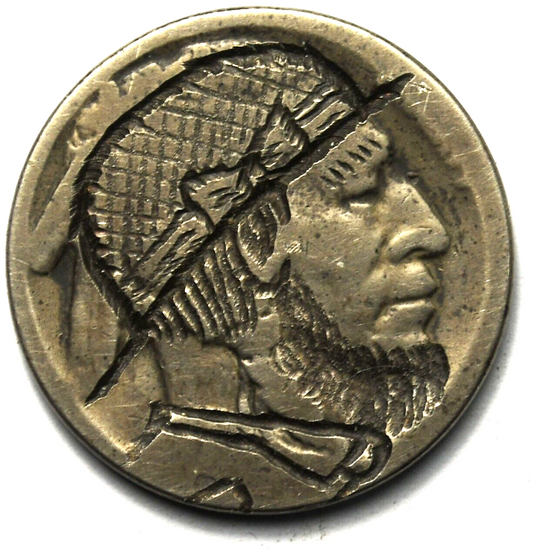Undated 5c Buffalo Nickel Rare Five Cents Hobo Nickel Classic