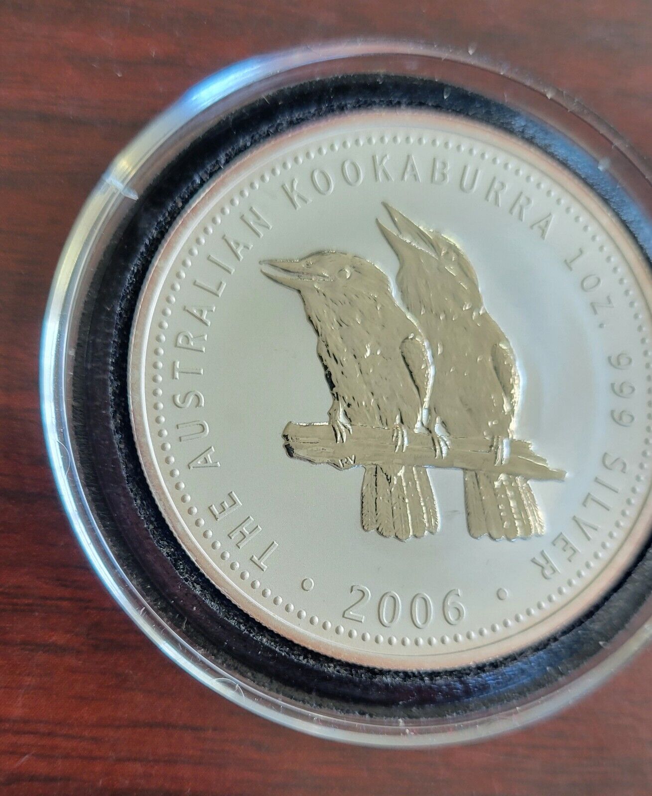 2006 Australian Kookaburra 1oz. Silver .999 Fine Dollar Coin Perth Mint