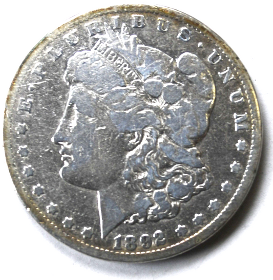 1892 CC $1 Morgan Silver One Dollar Rare Carson City