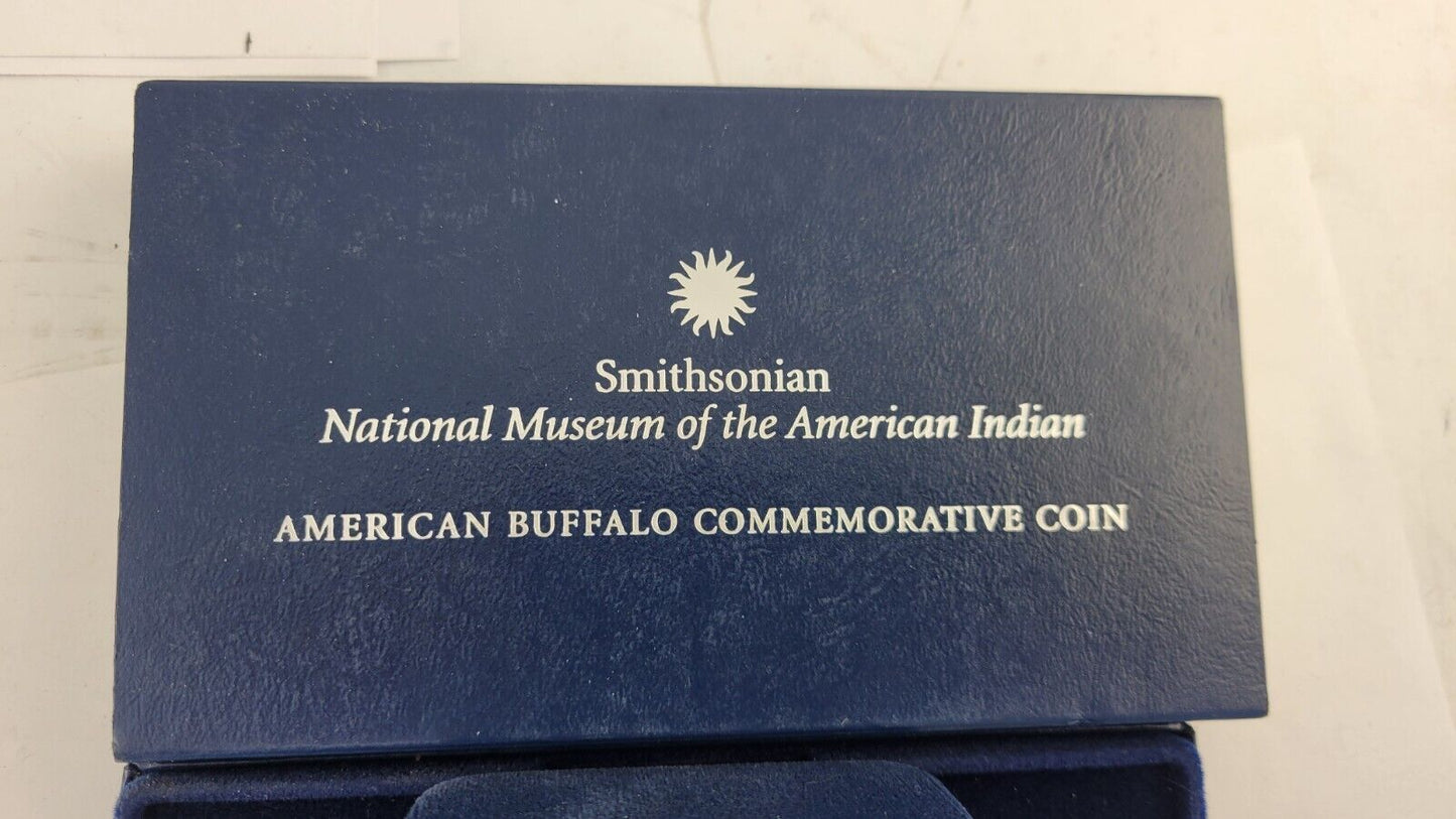 2001 United States Mint Smithsonian Proof American Buffalo Commemorative Coin