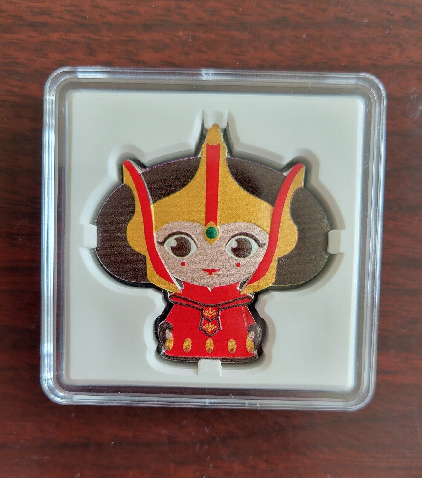 2022 Niue Star Wars 12. Padme Amidala Chibi 1 oz .999 Fine Silver Proof Boxed