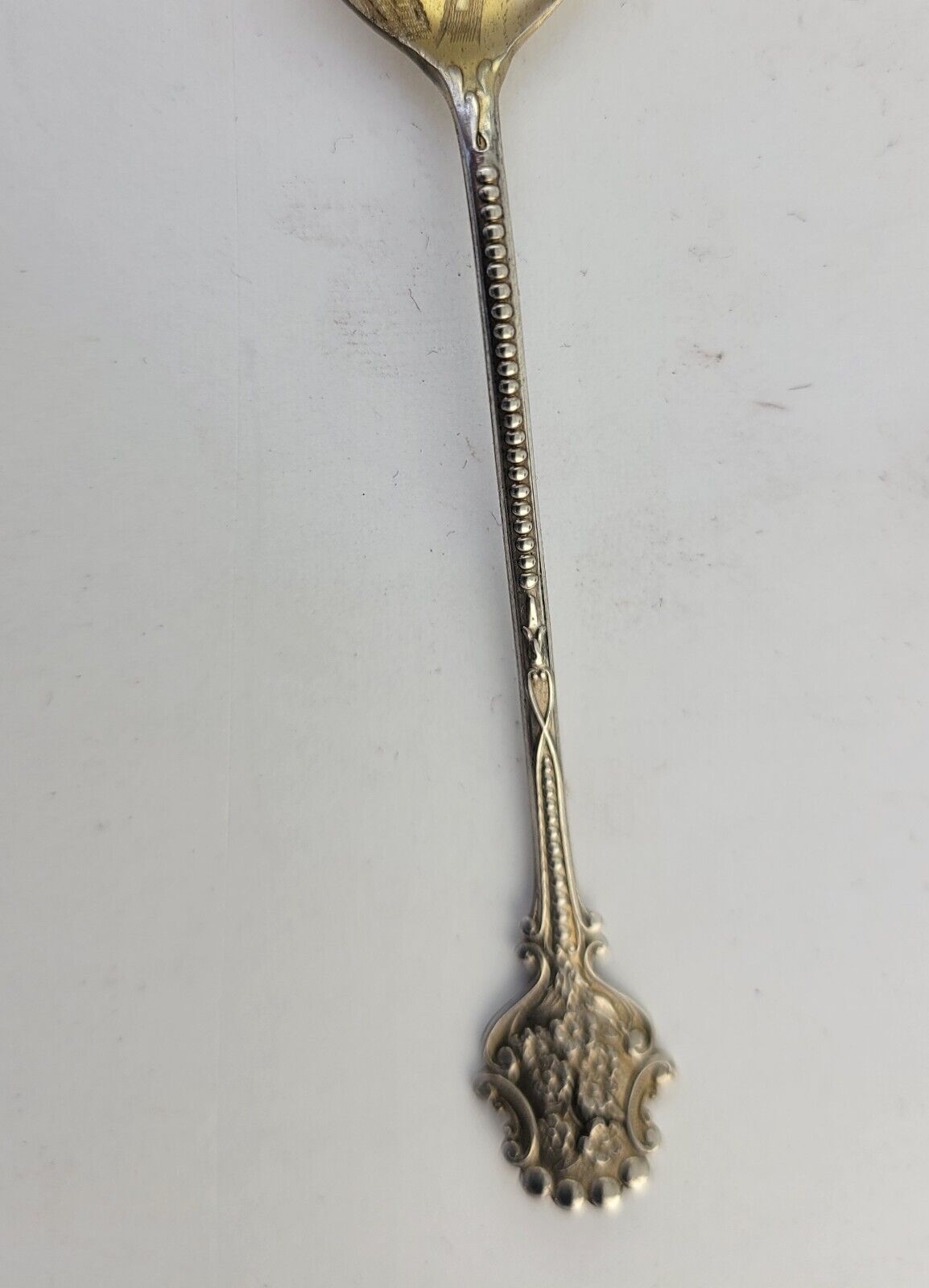 Mt. Tacoma Washington Sterling Silver Souvenir Spoon 3 7/8"  .15oz.
