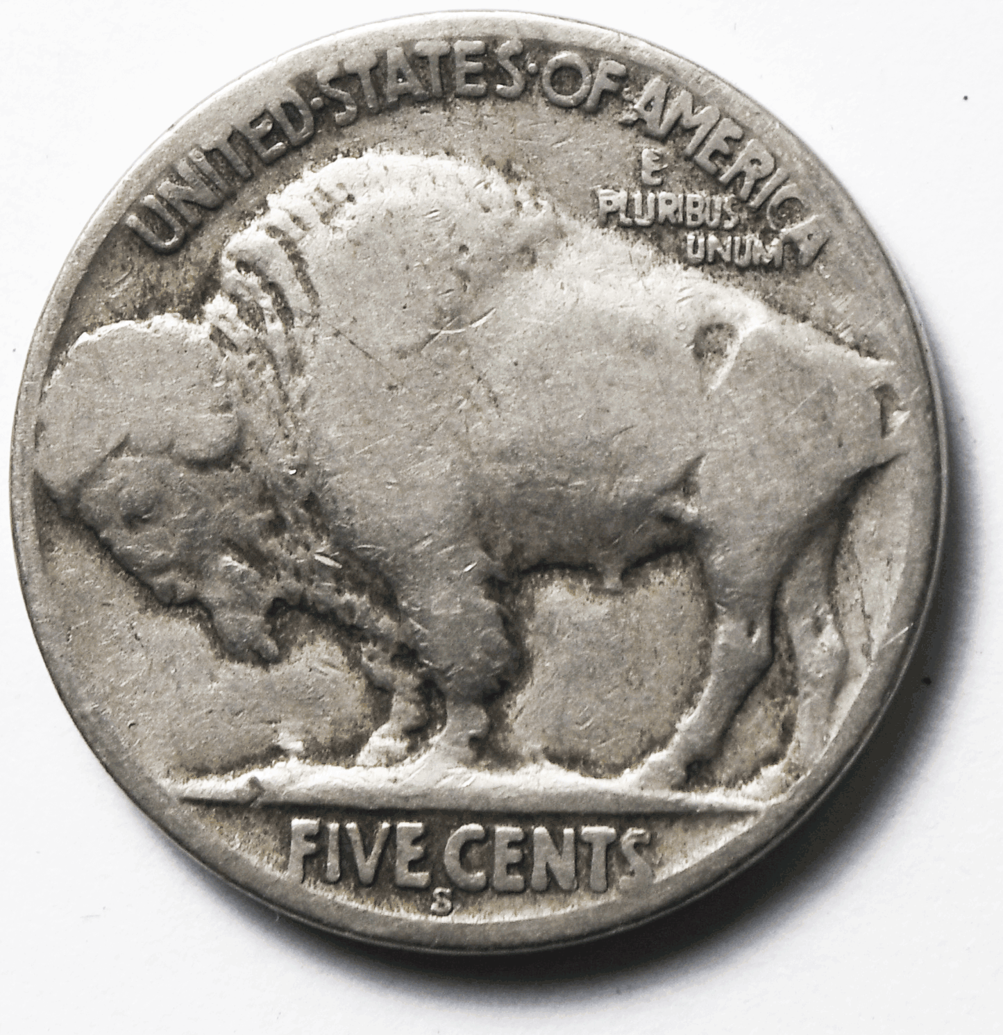 1926 S 5c Buffalo Nickel Five Cents San Francisco