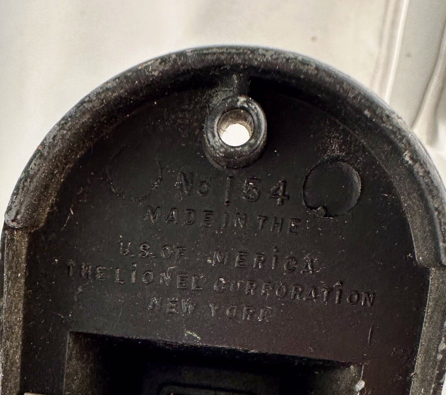 Lionel Railroad Stop Sign 154