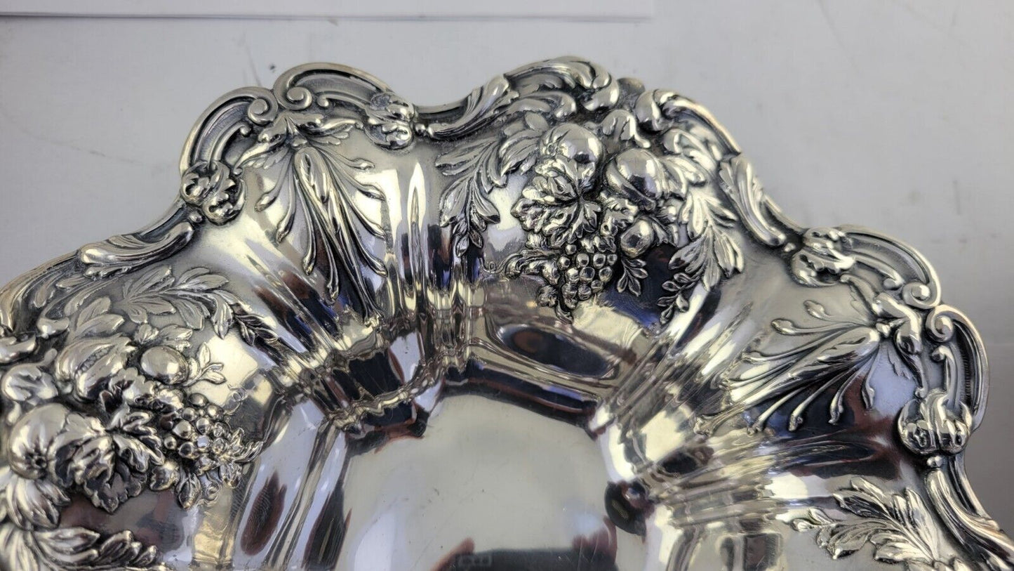 Set of 2 Francis I by Reed & Barton 8" Sterling Bon Bon Fruit Bowls 19.9oz