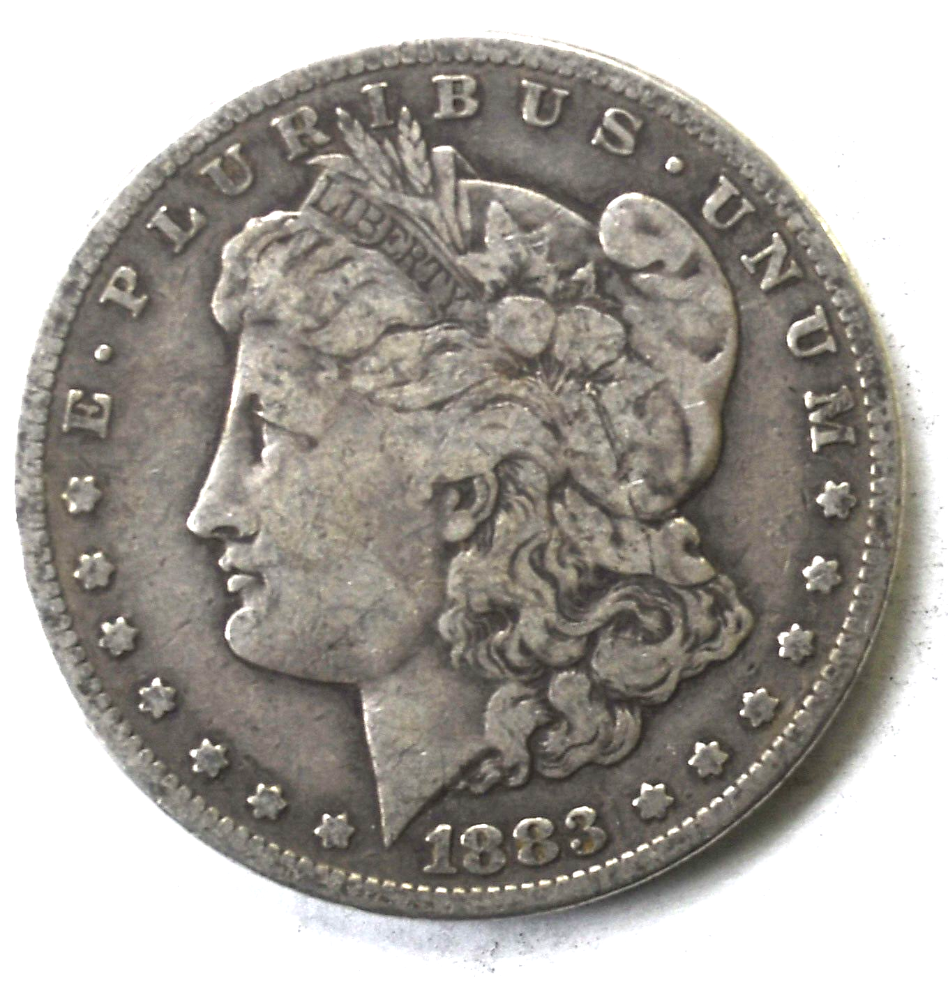 1883 S $1 Morgan Silver One Dollar San Francisco