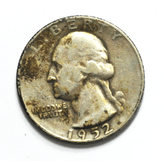 1952 S/S 25c Washington Silver Quarter Dollar Rare San Francisco FS-502