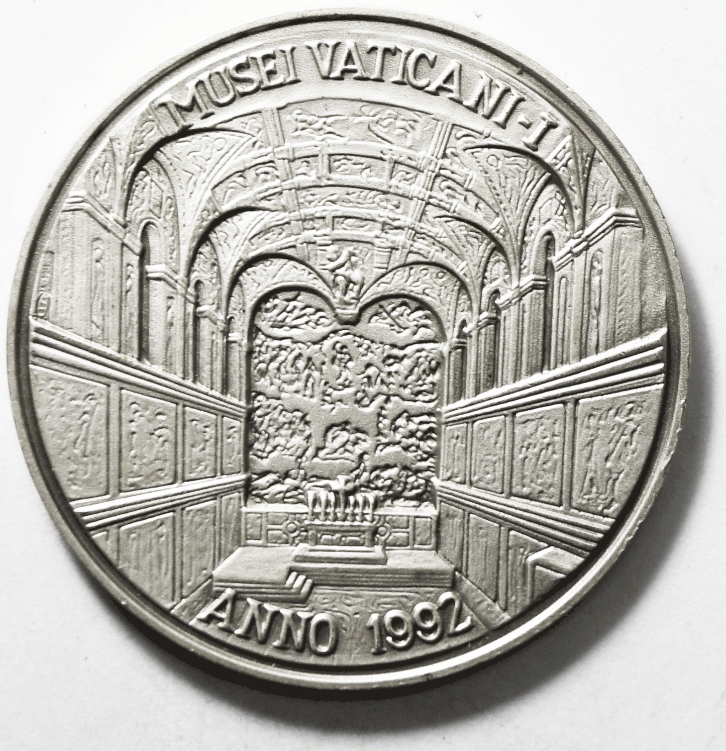 1992 Vatican Michelangelo Silver Art Medal 40mm