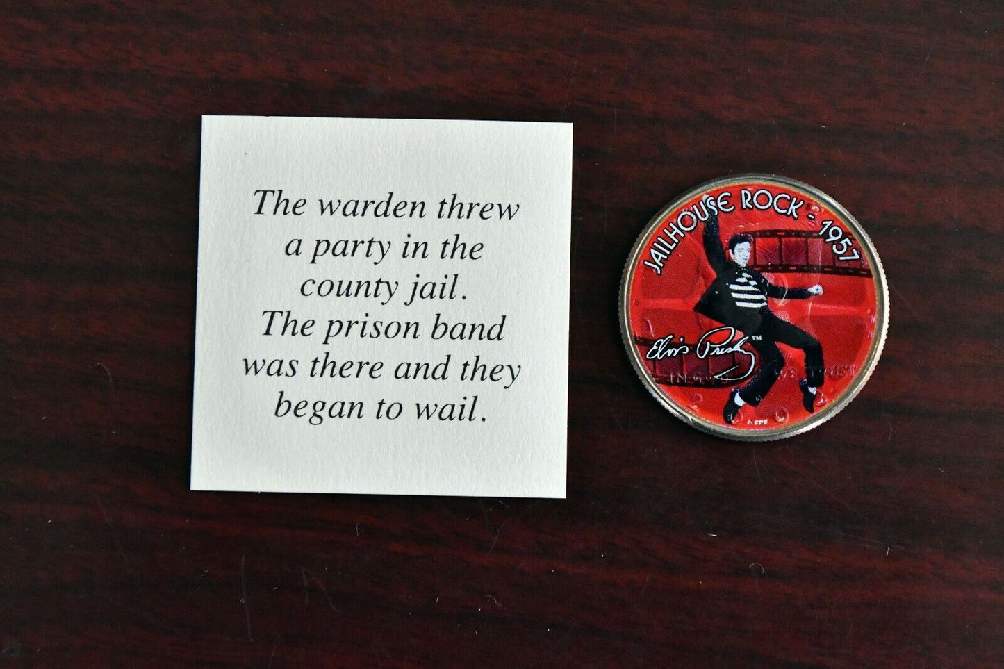 1957 Elvis Presley "Jailhouse Rock" Movie Collection Kennedy Half Dollar