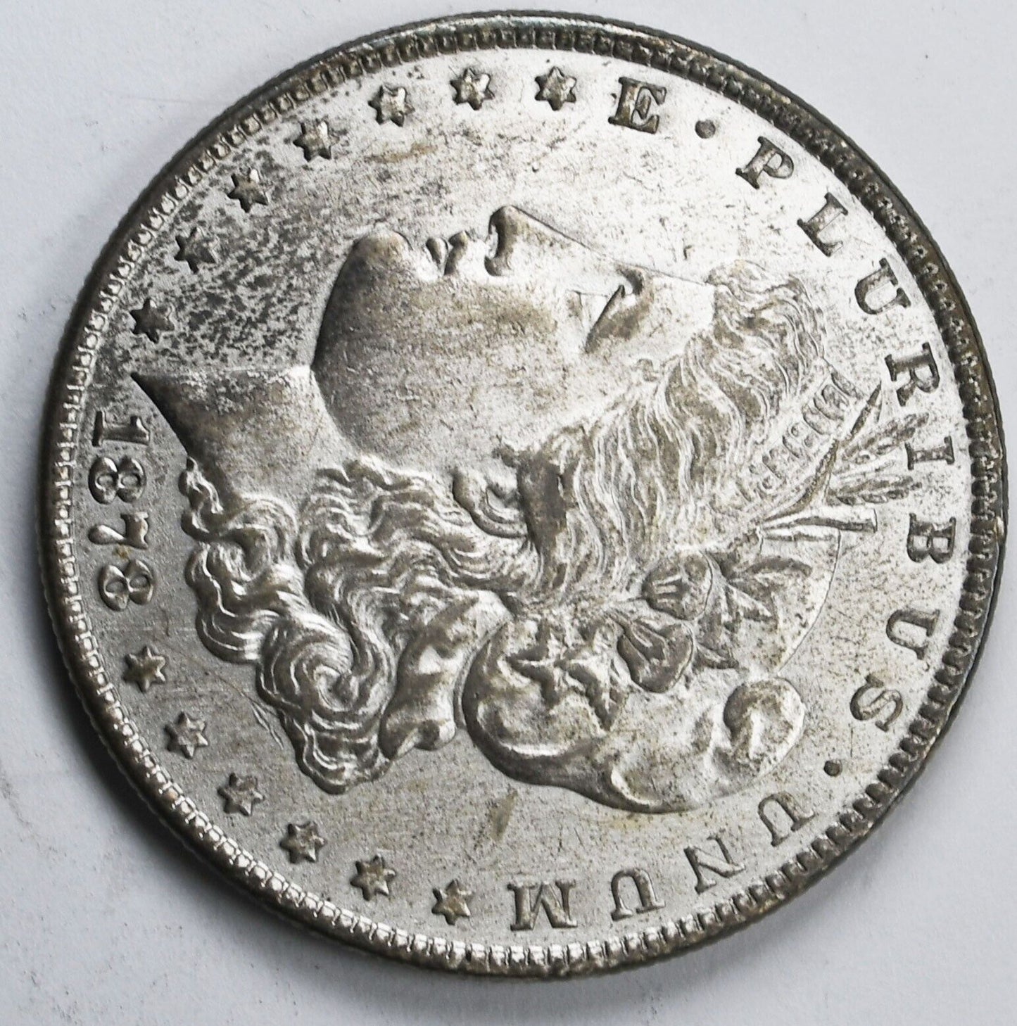 1878 8TF $1 Morgan Silver One Dollar Philadelphia VAM 12 Polished